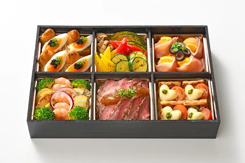 彩りオードブル洋食の段