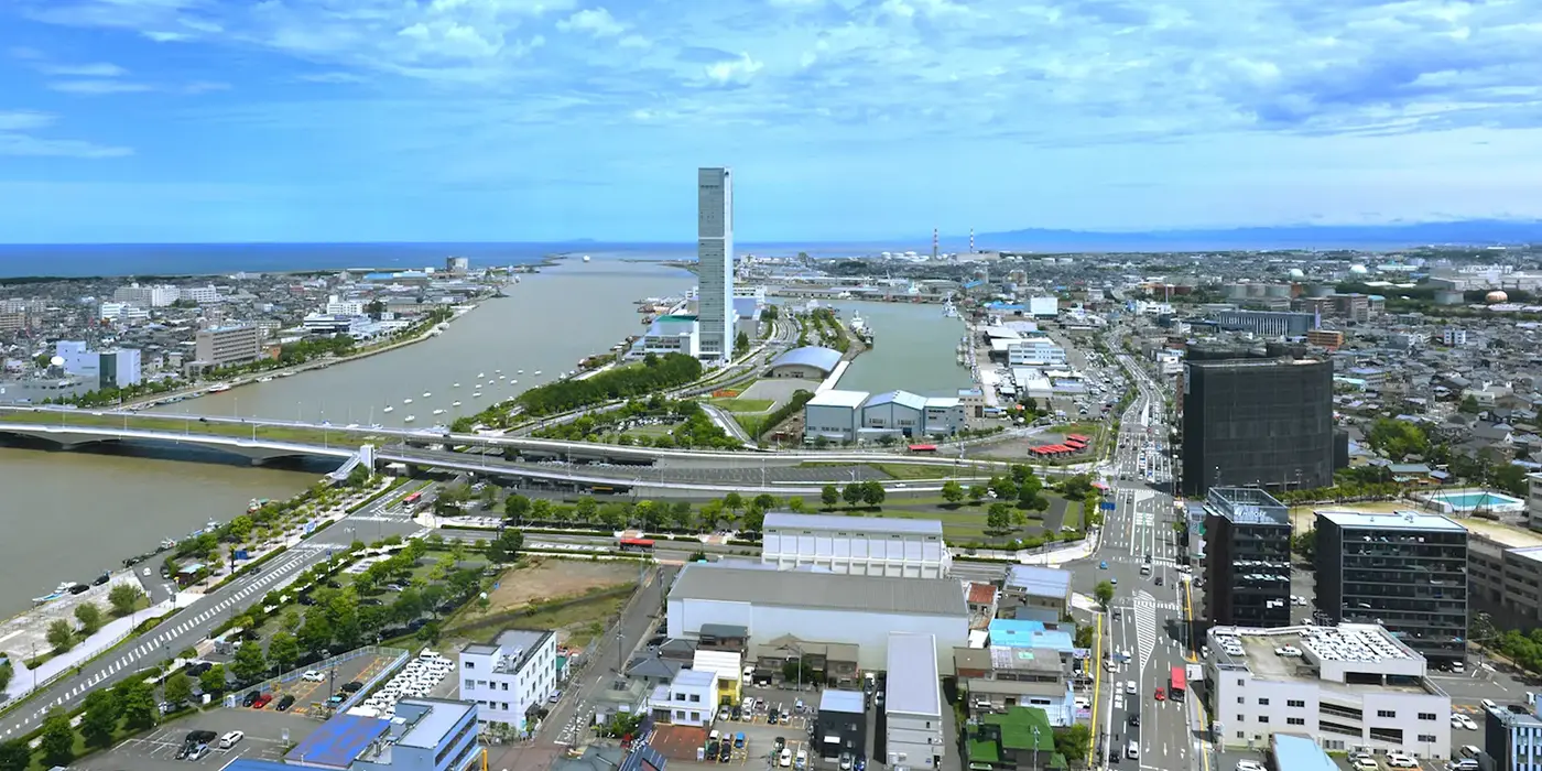 朱鷺メッセ展望台